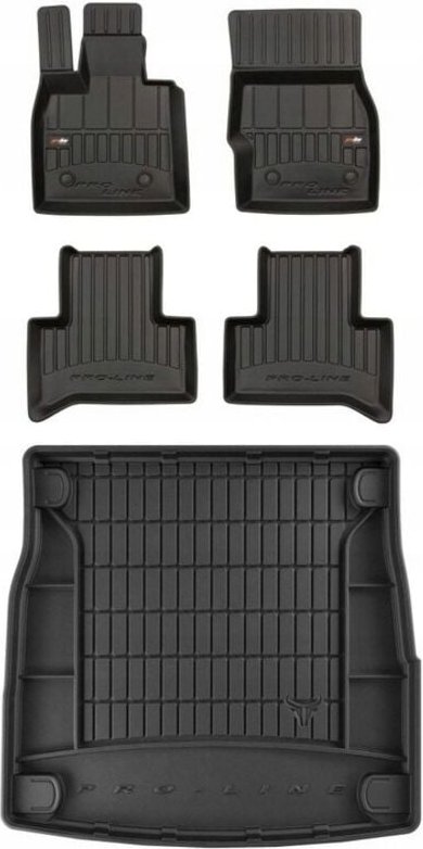 3D SET Fußmatten und Fußmatten Alfa Romeo Stelvio ab 2016-