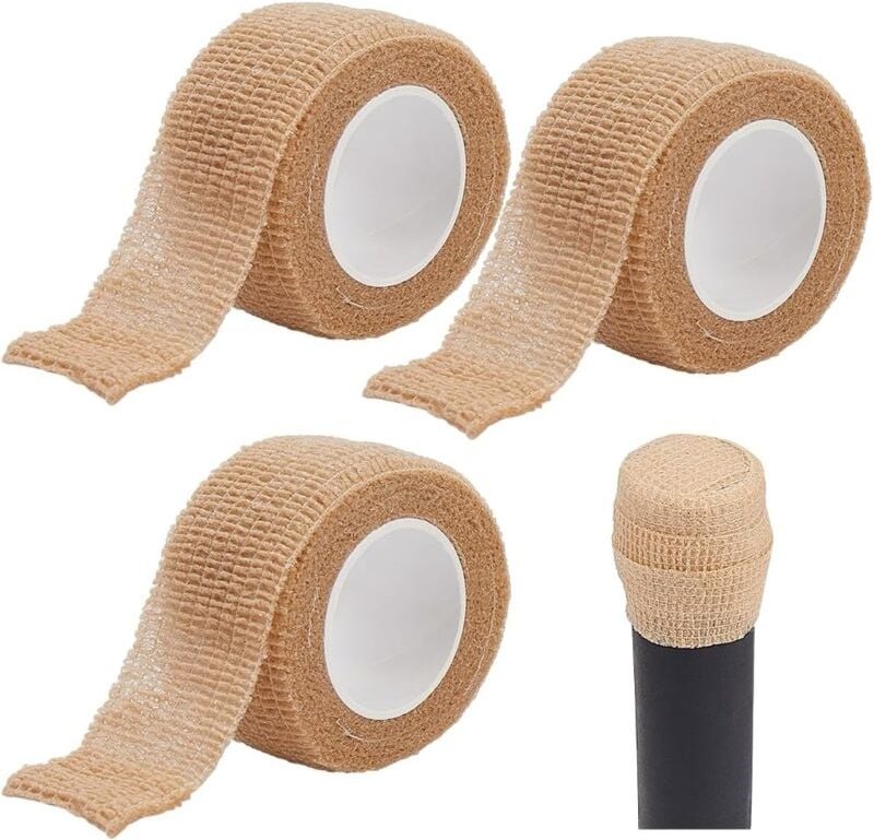 Csparkv - 4 Rollen Stuhlbeinband, rutschfester Bodenschutz, kein Kleber, Stuhlbeinaufkleber für Hartholzböden, reduziert...