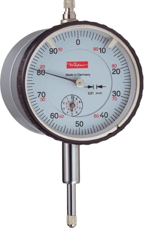 Messuhr M2 t Magnet 10mm Abl.0,01mm magn.Rückw - 10023 - Käfer