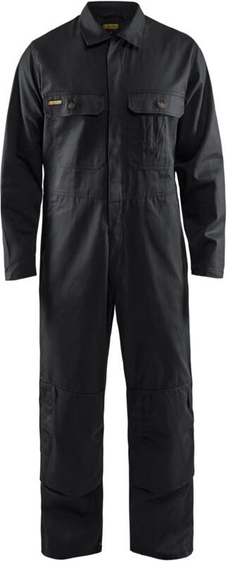 Industrie-Arbeitsanzug Langarm 6151 - Schwarz 40