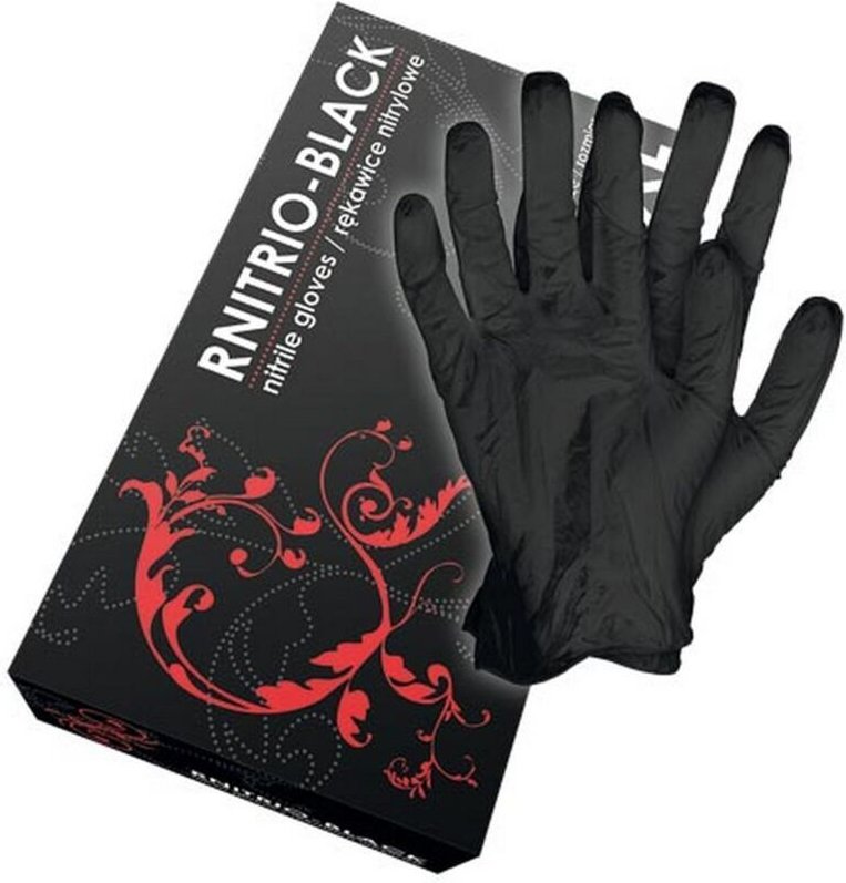 100 Stück Nitril Einweghandschuhe puderfrei XL