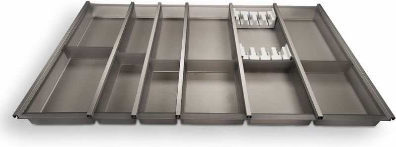 Thumbnail - So-tech - Cuisio Besteckeinsatz Besteckkasten 900 mm Transluzent-graphitgrau