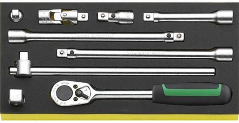 Thumbnail - Stahlwille TCS 1/2"-512/9 Werkzeuge in TCS Einlage taetigungswerkzeug