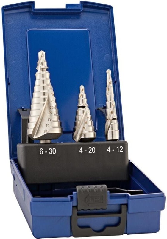 Thumbnail - Stufenbohrer-Satz hss, spiralgenutet, blank, 4-30,0 mm - Forum