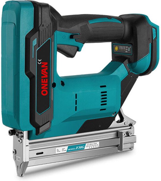 Thumbnail - Bürstenlose Elektrische Nagel Pistole 2Gears Cordless 1022J Hefter Nagler Lithium-Batterie Power Tool Für Makita 18V Bat...