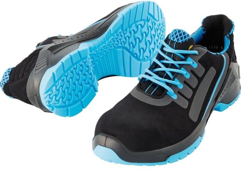 FP - Steitz secura Halbschuh schwarz/blau vd pro 1500 esd, S2 nb, EU-Schuhgröße: 42