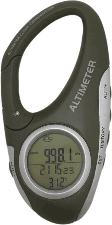 Shining House - Barometer Höhenmesser Thermometer Wettervorhersage Monitor für Klettern Camping Outdoor Sport Multifunkt...
