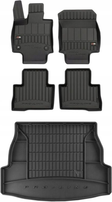 SET 3D Gummimatten Toyota RAV4 5 Hybrid ab 2019-