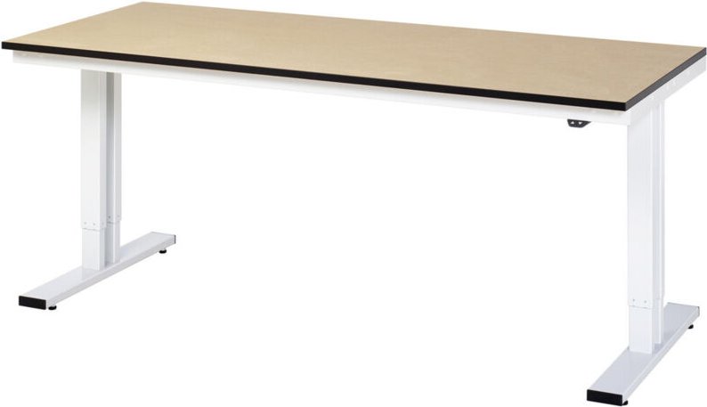 Werktisch adlatus 300 elektrisch höhenverstellbar Arbeitsplatte mdf 2000 mm x 800 mm - RAU