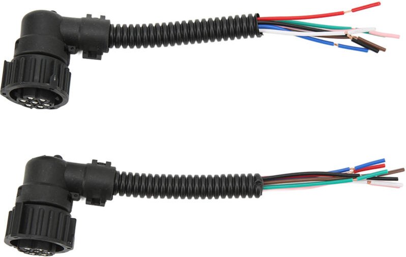 Jeffergarden 2PCS Rücklicht Kabelbaum Stecker Rücklicht Kabelbaum Ersatz für Vauxhall Movano I Vivaro