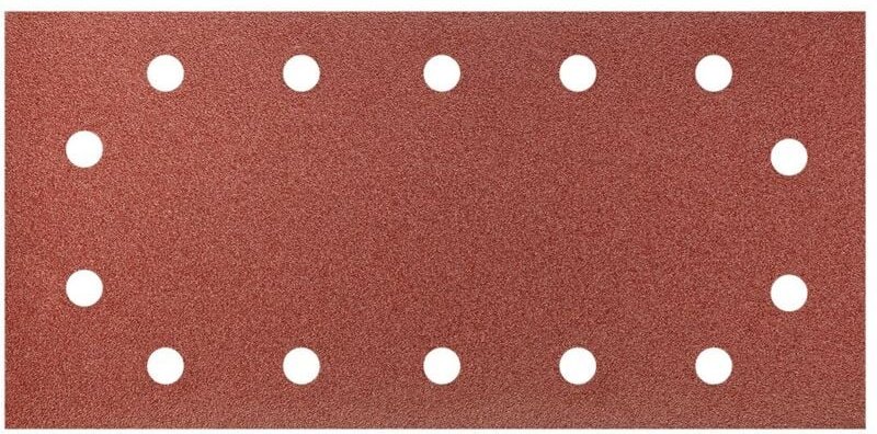 Graphit K120 Schleifpapier - 5 Stück - 115x230 mm mit Löchern
