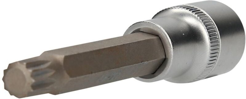 Thumbnail - Brilliant Tools - 1/2' Vielzahn-Bit-Stecknuss, 140 mm lang, M10