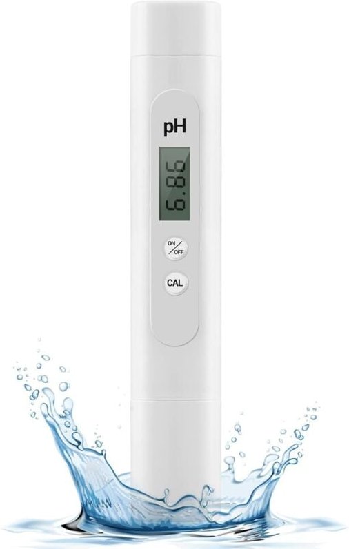 Elektronischer pH-Meter-Tester, Messbereich 0-14 pH, Hochpräziser Pool-pH-Tester, pH-Meter für Schwimmbad, Aquarium, Tri...