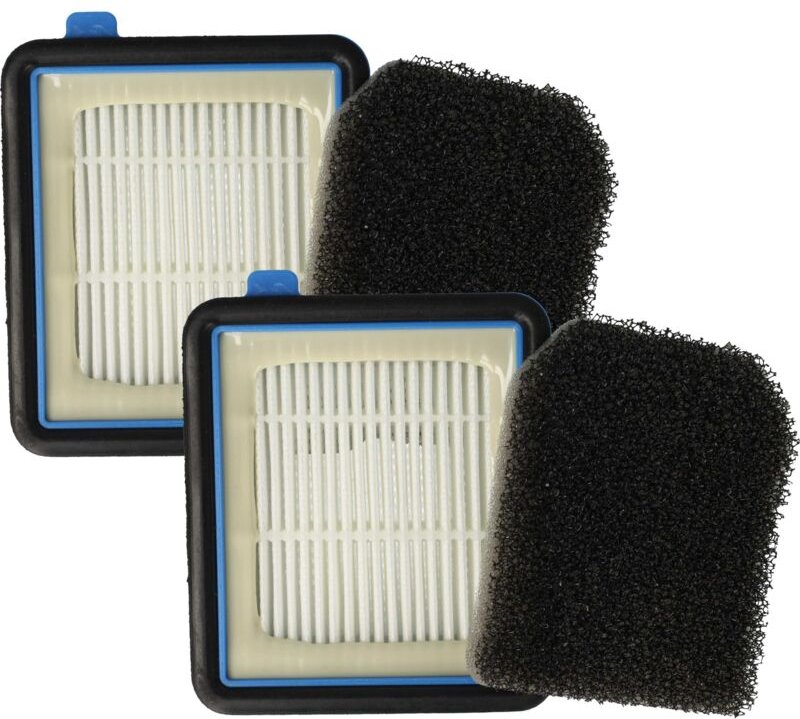Filter-Set kompatibel mit Electrolux PF91, FX9 Staubsauger - 4x Filter (HEPA-Filter, Vormotor-Filter) - Vhbw