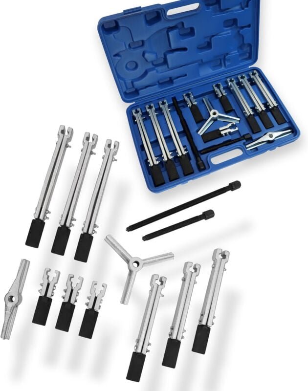 Bituxx 12 tlg. universal Lager Abzieher Set 2 und 3 Armig Innen Außen Werkzeug Lagerabzieher Kugellager Bearing Puller K...