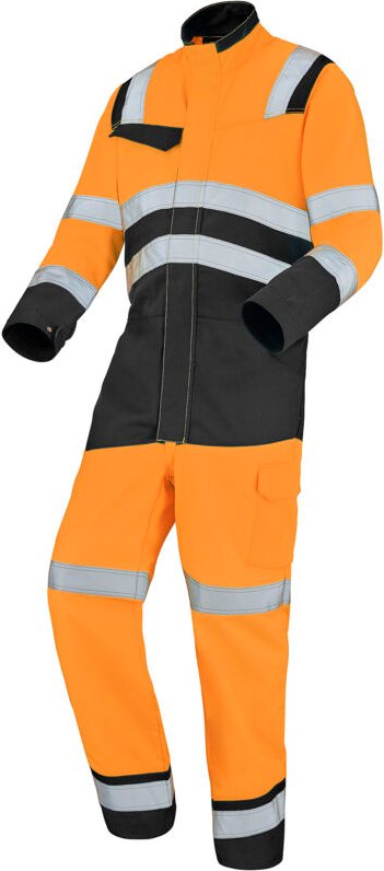 Kombination 1 Fag Fluo Safe Xp Orange Fluo/grau Charcoal Xl - Fr(52-54)