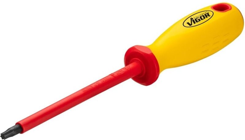 VIGOR VDE T Schraubendreher, Innen TORX Profil, SW T25
