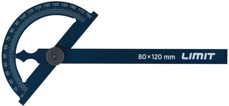 Aluminium-Winkelmesser 80120mm - L-277450102