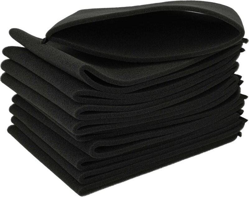 vhbw Filterset 10x Staubsaugerfilter kompatibel mit Einhell Inox 30 A, NTS 1400, NTS 1500, NTS 1600, RT-VC 1420 Staubsau...