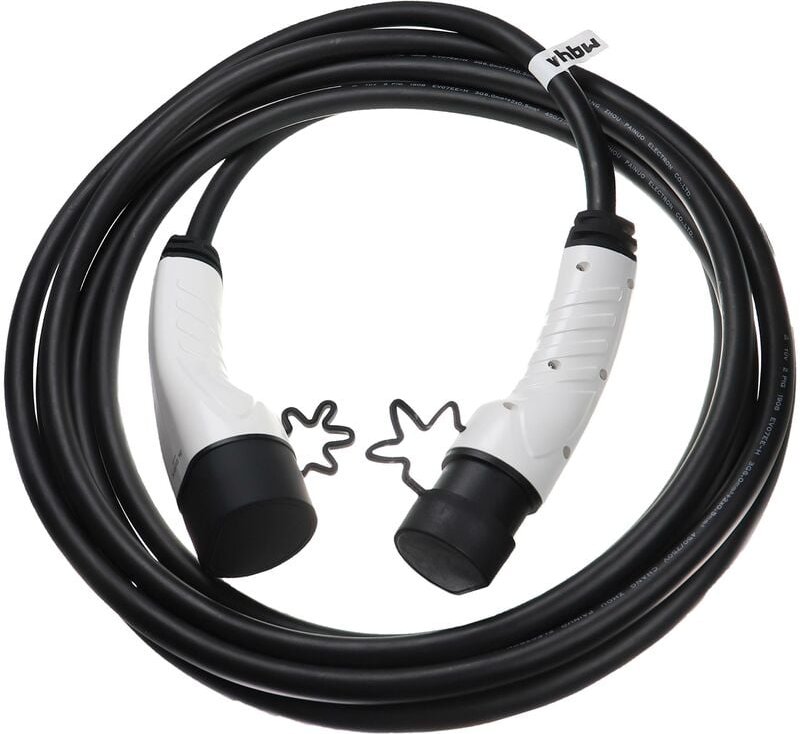 Vhbw - Ladekabel Typ 2 zu Typ 2 kompatibel mit gwm Wey 03 Elektroauto, 1-phasig, 32 a, 7 kW, 7 m