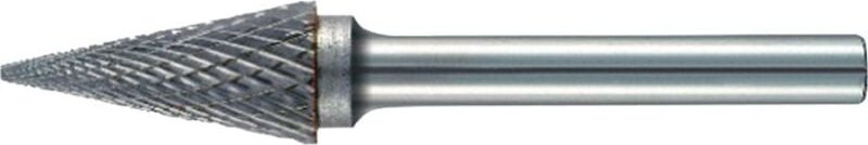 Promat - Frässtift skm ø 6 mm Kopflänge 13 mm Schaft-Ø 3 mm Hartmetall Verzahnung Kreuz