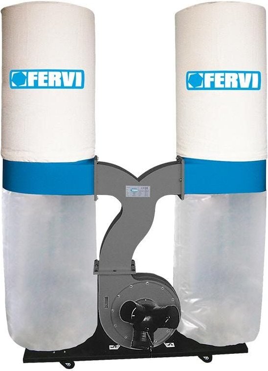 Spanestaubsauger mit Doppelbeutel auf Radern 230V Fervi 0496