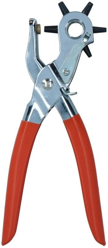 Csparkv - Handlocher, Lederstanzzange, Gürtelstanzer, Locher für Papier, Karten, Gürtel, Uhrenarmbänder, Stanzer 2–4,5 m...