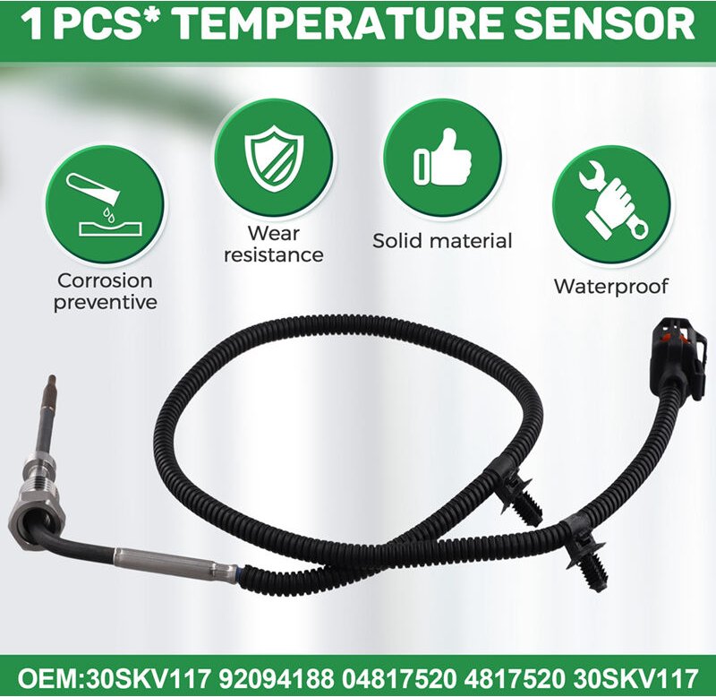 Tlily - 30SKV117 92094188 04817520 4817520 Abgastemperatursensor für Captiva