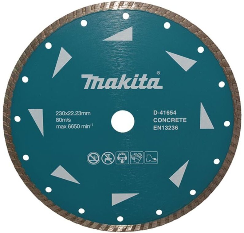 Zubehör - Diamanttrennscheibe Beton 230x22,2 mm D-41654 - Makita