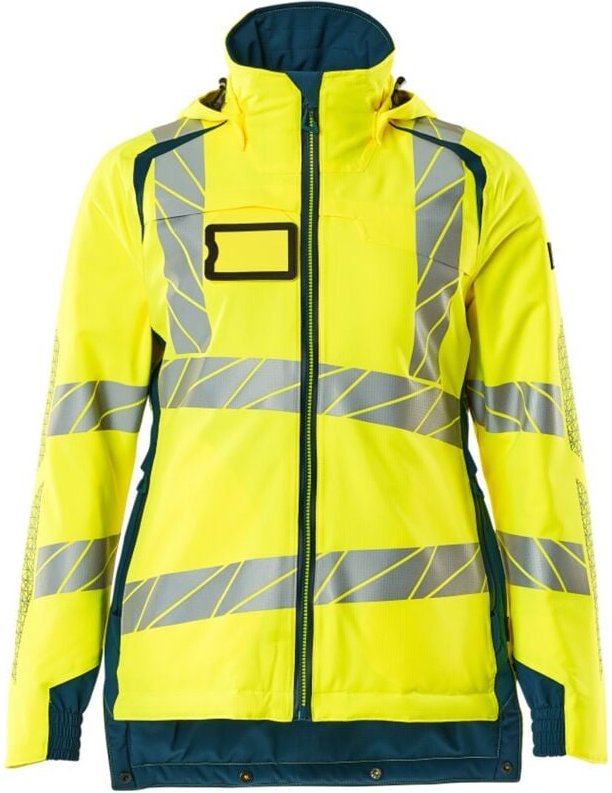 Winterjacke cli ®, Damen Winterjacke Gr. xs, hi-vis gelb/dunkelpetroleum - Mascot