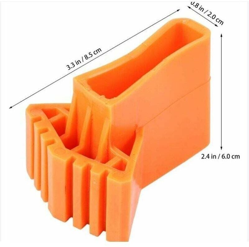 YMYNY 4 Stück rutschfeste Leitergriffe aus Gummi für Leitern