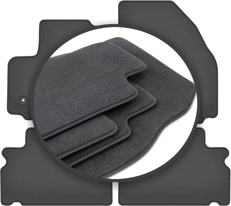 Premium-Fußmatten für: Ford S-MAX MK1 Minivan (2012-2015)