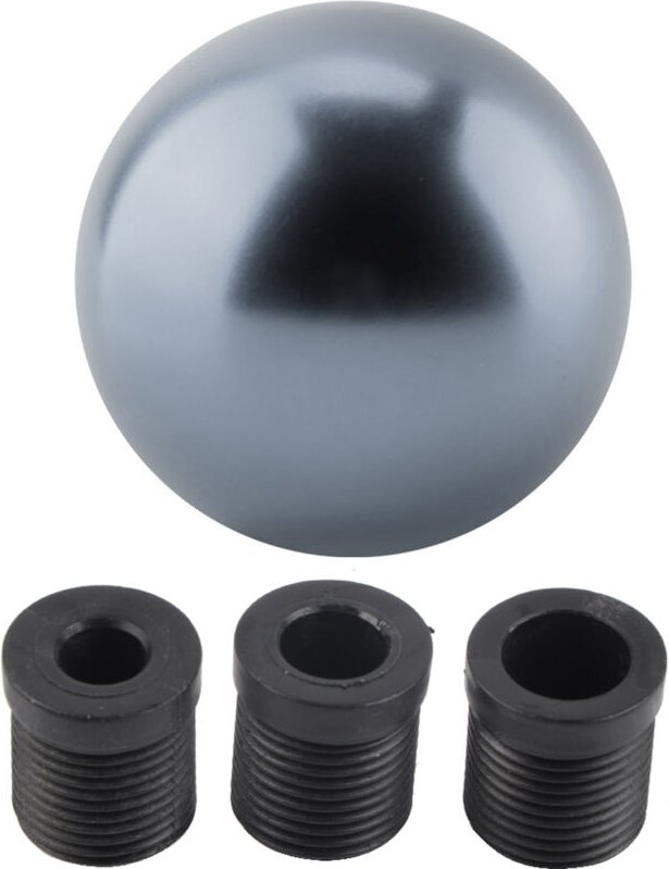 Zoternen - Universal-Schaltknaufkopf für manuelles Auto, runde Kugelform (Titan)
