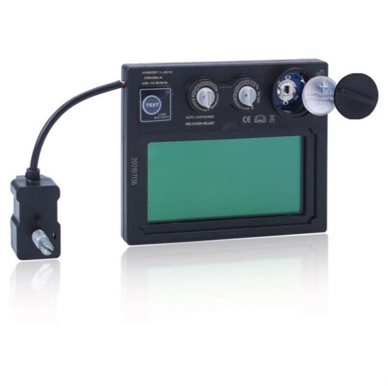 Schweißmaske und Schutzbrille, solarbetrieben, automatisch verdunkelnd, Schweißschutzmaske, Chamäleonlinse, Polierschwei...