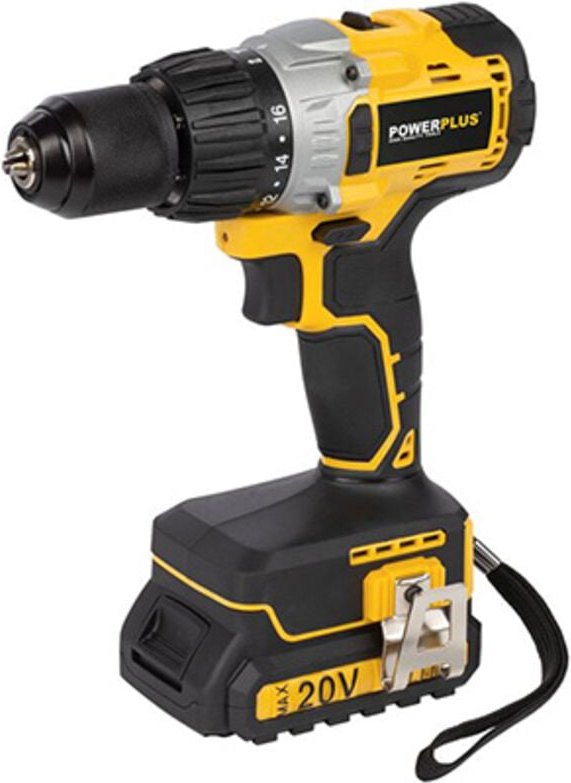 20 v 2-Schläger bürstenloser Bohrhammer powx00512 Powerplus
