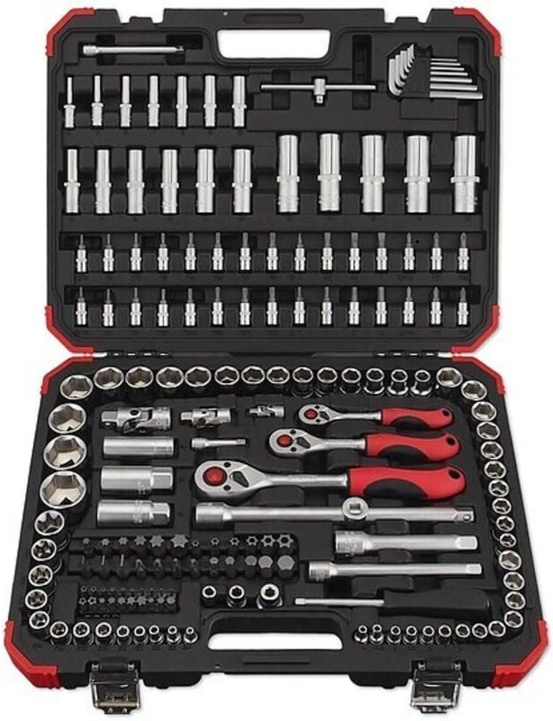 Steckschlüsselsatz GEDORE red - 172-teilig - im Kunststoffkoffer - R45603172