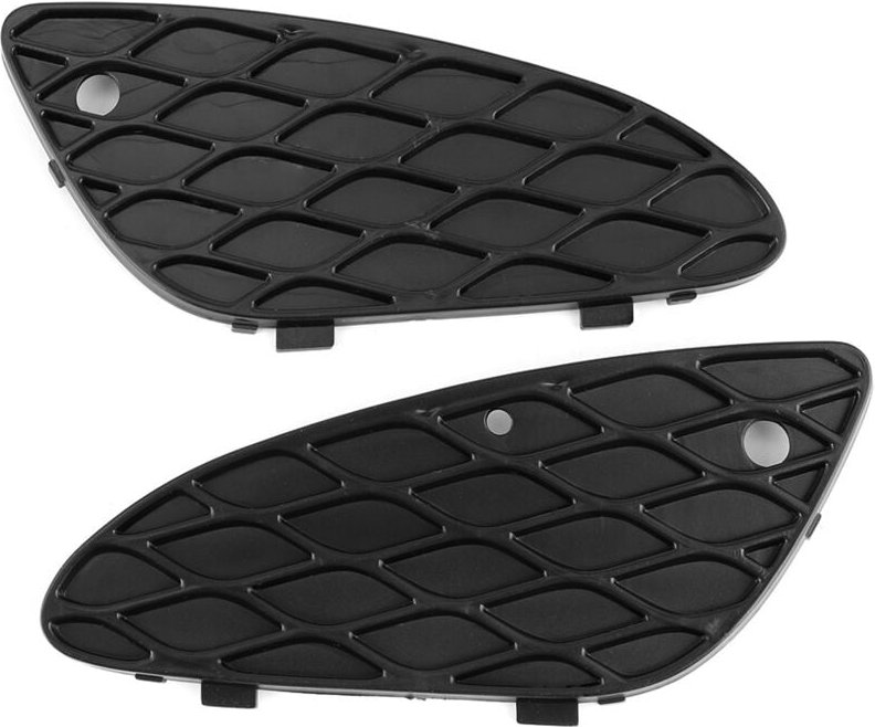 Jeffergarden - Paar Frontstoßstangen-Grillabdeckungen, Netzgitter 2118850353, passend für Mercedes-Benz E-Klasse W211 E3...