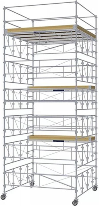 Matisère - Stahl-Fahrgerüst - Maxi Arbeitsbühne - Maxi arbeitshöhe 8.70m - 8590060