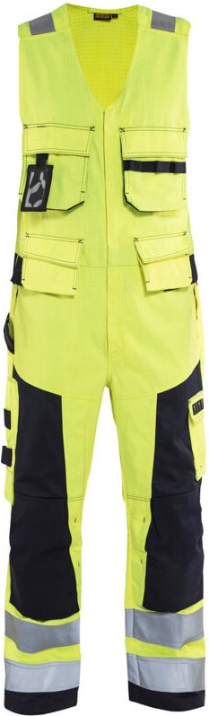 Arbeits-Overall ohne Ärmel, multinorm 2678 - Neon Gelb / Marine 44