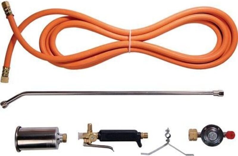 Gce Kayser Propananwärmbrennerset mit Druckminderer manuelle Zündung - 41635NW