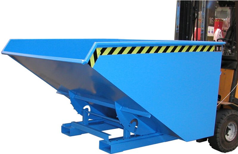 Bauer Kippbehälter EXPO 600, lackiert, Lichtblau