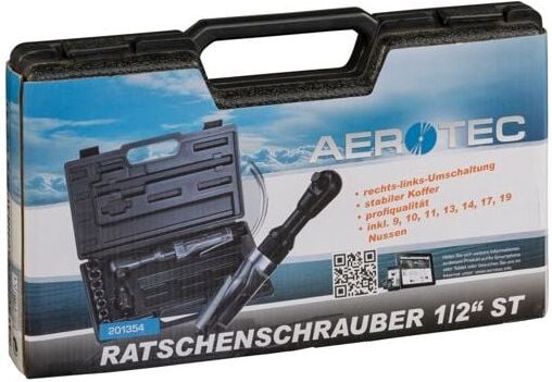 1/2 Zoll Ratschen- schrauber im Koffer - Aerotec