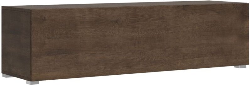 Bodenstehender Klappensockel L.153,6 H.40 P.39,2 mit Füßen aus Walnussholz