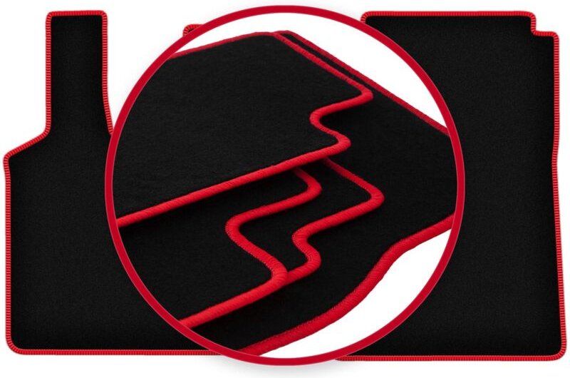 CARLUX-RED Autofußmatten für: Scania R und G LKW (2004-2017)