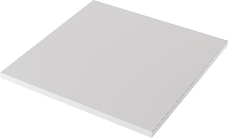 Graue Laminatplatte 68 x 68 cm für Schreibtisch, Tisch, Couchtisch