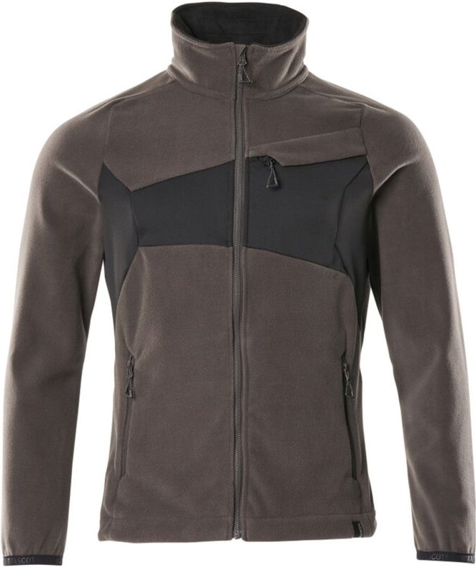 Thumbnail - Accelerate Fleecejacke 18303-137 Gr. s dunkelanthrazit/schwarz - Mascot