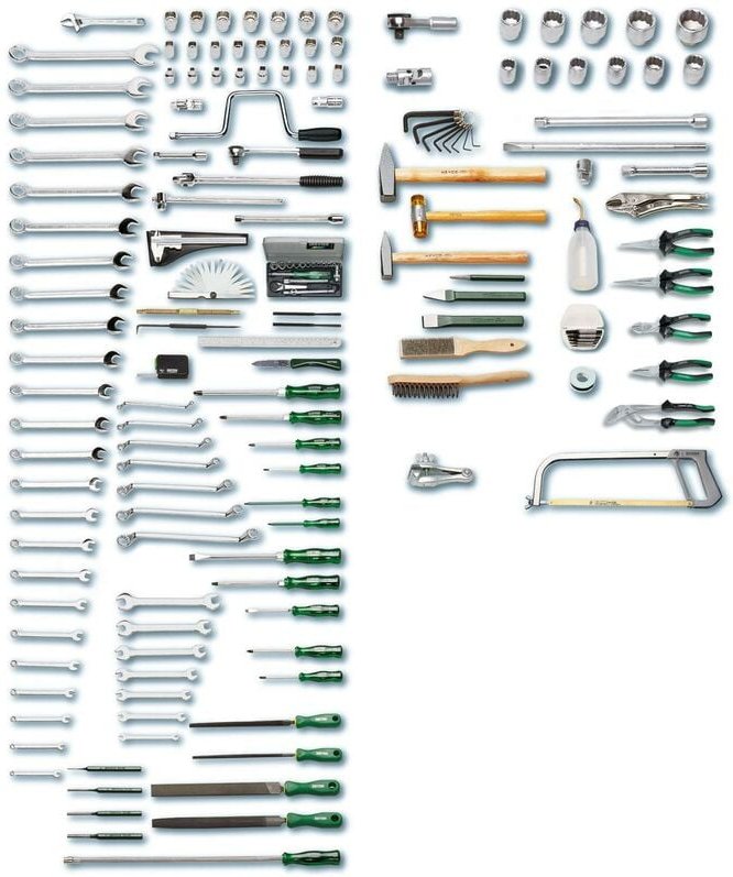 Heyco - 943-AF Mechanik, Industrie und Wartung: Industrie + Wartung, 165-tlg.