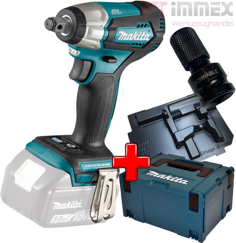 Schlagschrauber 18V lxt 180 Nm 1/2' (nur Maschine) in makpac Makita DTW181ZJ