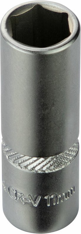 Stecknuss Sechskant 12mm 6 Kant 1/4' lang (cr-v)