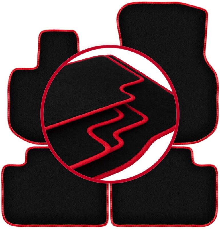 CARLUX-RED Autofußmatten für: BMW iX3 G08 SUV (2021-)